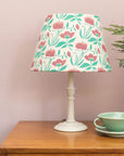Gladys - mauve and mint - 30cm Tapered Lampshade