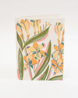 Freesia - Greetings Card