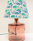 Gladys - Mint and blue - 30cm Tapered Lampshade
