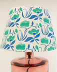 Gladys - Mint and blue - 30cm Tapered Lampshade