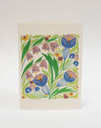 Green Leaves - Greetings Card